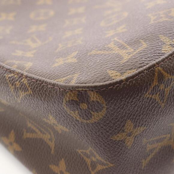LOUIS VUITTON Brown Monogram Leather Looping MM Shoulder Bag - Picture 7 of 10